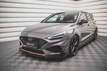 Splitter Przedni V.1 + Flaps Hyundai I30 N / I30 N-Line Hatchback/Fastback Mk3 Facelift