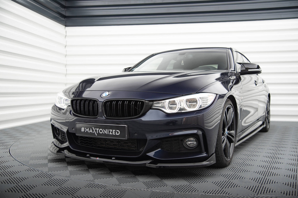 Splitter Przedni V.6 BMW 4 Coupe / Gran Coupe / Cabrio M-Pack F32 / F36 / F33