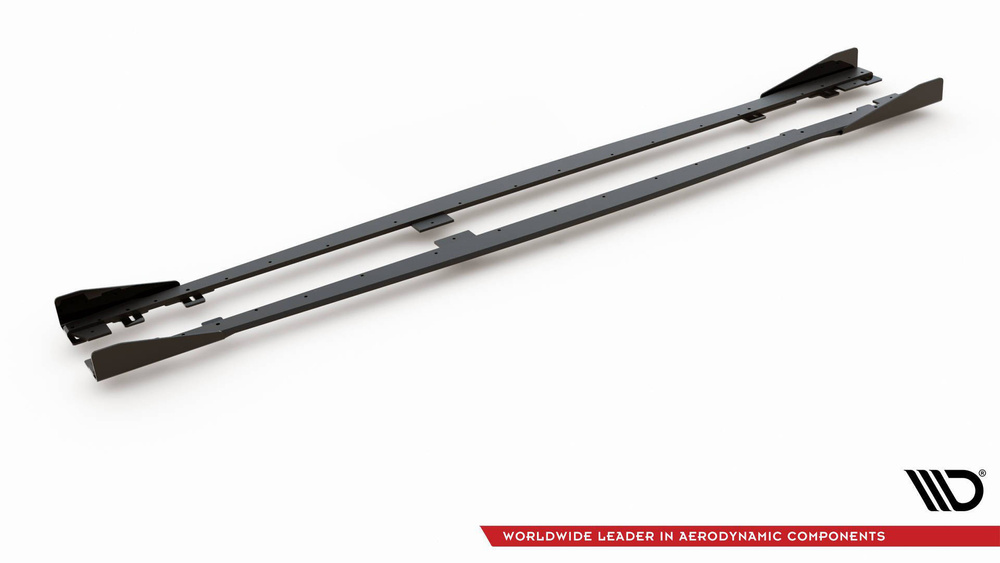 Dokładki progów Street Pro V.2 + Flapsy BMW 1 F20 M135i / M140i / M-Pack