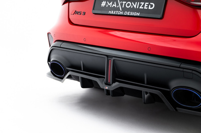 Splitter Tylny (Z Dyfuzorem) V.2 Audi RS3 Sedan 8Y Facelift