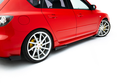 Dokładki progów Street Pro + Flaps Mazda 3 MPS Mk1