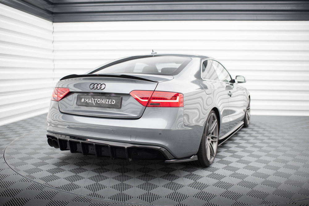 Dokładka Tylna Audi S5 / A5 S-Line 8T Facelift (Wersja z podwójnym wydechem z jednej strony)