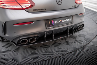 Dyfuzor Tylny Street Pro Mercedes-AMG C43 Coupe / Cabrio C205  Facelift / A205 Facelift