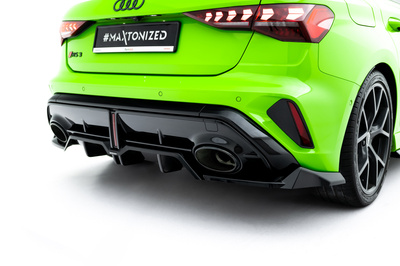 Splitter Tylny (Z Dyfuzorem) V.1 Audi RS3 Sportback 8Y Facelift