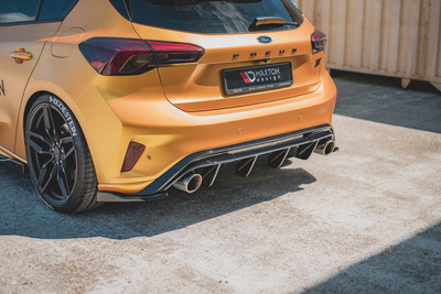 Splittery Tylne Boczne V.3 (Do dokładki V.2) Ford Focus Hatchback ST Mk4 