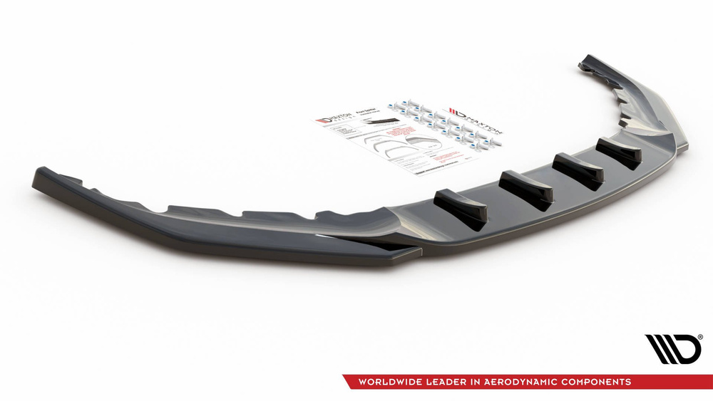 Splitter Przedni V.2 BMW 5 M-Pack / M550i / M550d  Sedan / Touring G30 / G31 Facelift