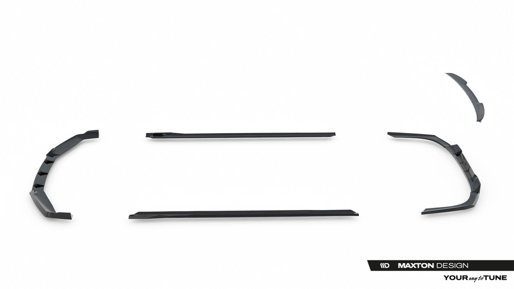 Zestaw Splitterów V.2 BMW 740d / 740i M-Pack G70