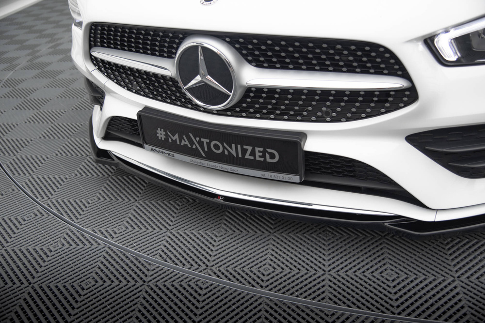 Splitter Przedni V.1 Mercedes-Benz CLA A35 AMG / AMG-Line C118
