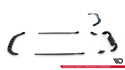 Zestaw Splitterów V.4 Volkswagen Golf R Hatchback Mk8 Facelift