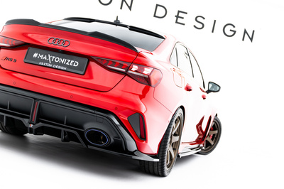 Splitter Tylny (Z Dyfuzorem) V.1 Audi RS3 Sedan 8Y Facelift