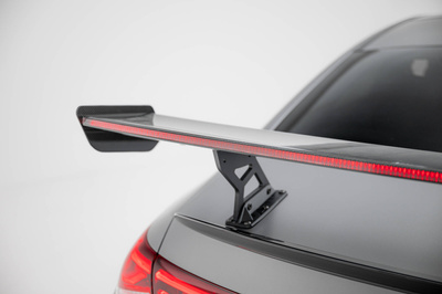 Karbonowy Spoiler Z Wewnętrznymi Wspornikami + LED Mercedes-Benz CLA Coupe C118 / C118 Facelift