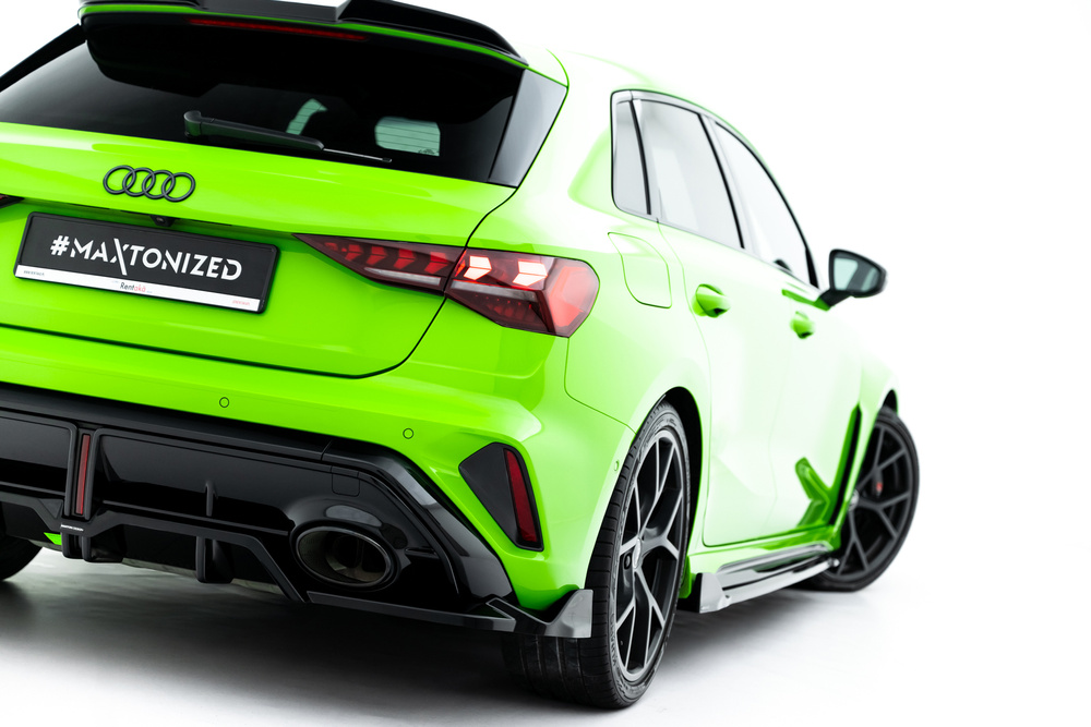 Zestaw Splitterów V.3 Audi RS3 Sportback 8Y Facelift
