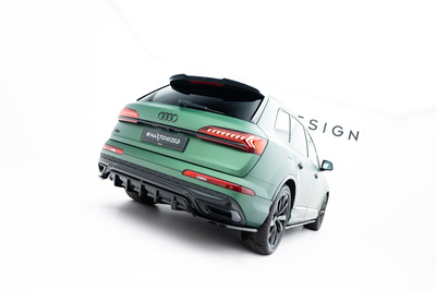 Splitter Tylny (Z Dyfuzorem) Audi Q7 S-Line Mk2 Facelift