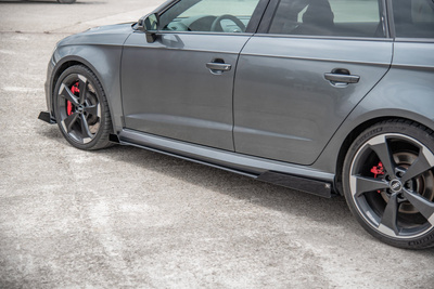 Dokładki progów Street Pro + Flaps Audi RS3 8V Sportback