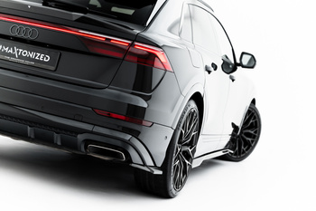 Karbonowe Splittery Tylne Boczne Prepreg Audi Q8 S-Line Mk1 Facelift