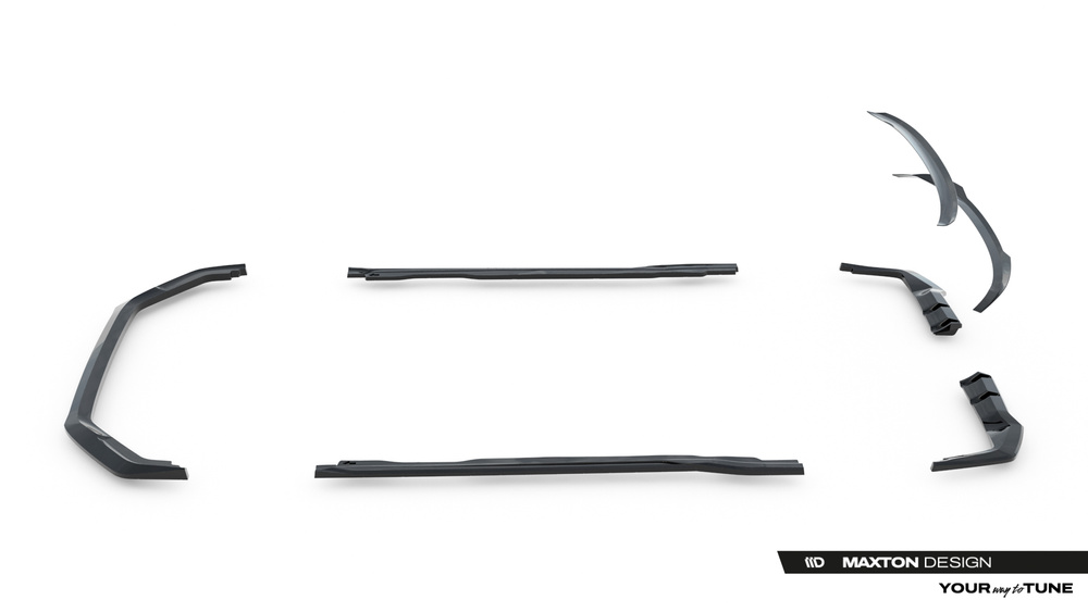 Zestaw Splitterów V.1 Honda Civic Type-R Mk 11