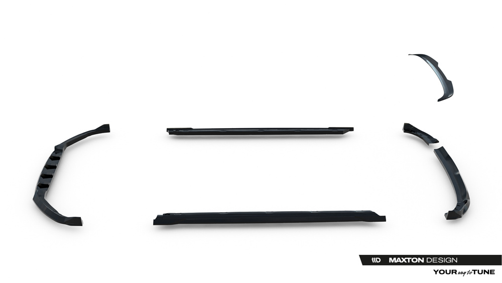 Zestaw Splitterów Opel Corsa F Facelift (Mk6 Facelift)