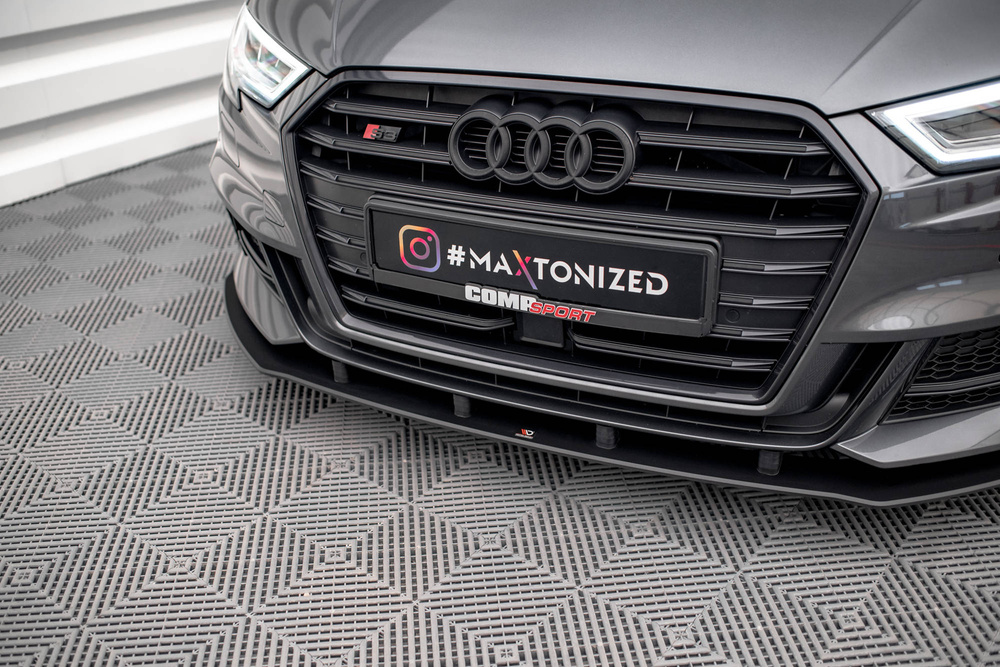 Splitter Przedni Street Pro Audi S3 / A3 S-Line Sportback 8V Facelift