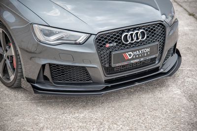 Splitter Przedni Street Pro + Flaps Audi RS3 8V Sportback