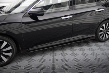 Dokładki progów Street Pro + Flaps Honda Civic Mk10