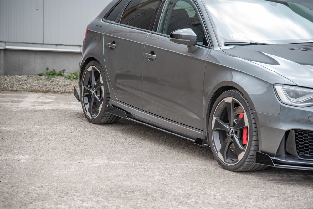 Dokładki progów Street Pro + Flaps Audi RS3 8V Sportback