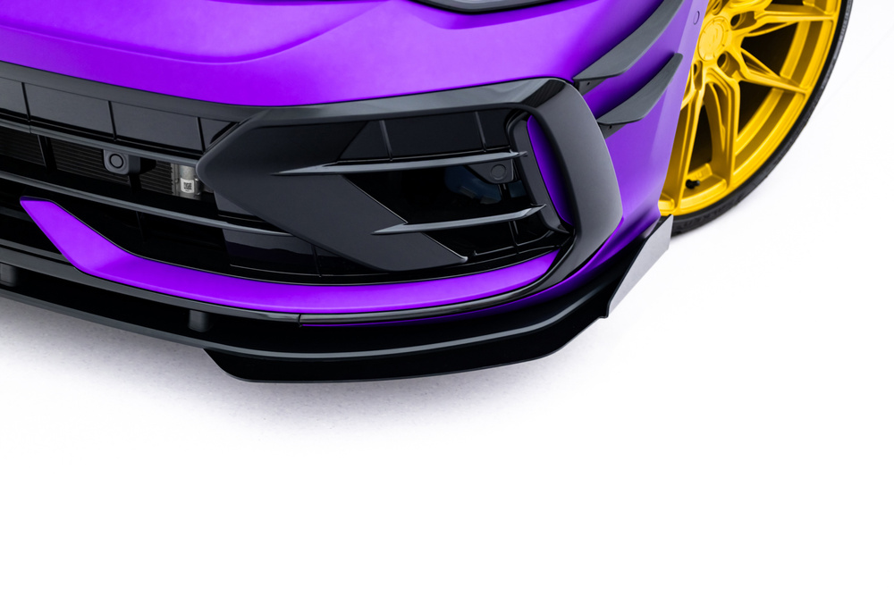 Splitter Przedni Street Pro + Flaps Volkswagen Golf R Mk8 Facelift