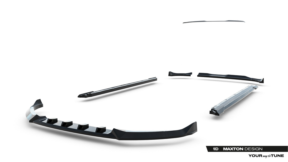 Zestaw Splitterów Opel Corsa F Facelift (Mk6 Facelift)