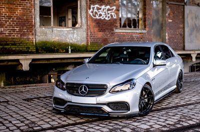 Dokładki Progów Mercedes-Benz E63 AMG / AMG-Line Sedan W212 Facelift