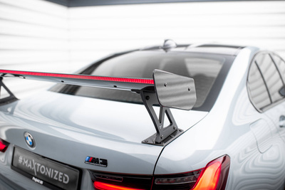 Karbonowy Spoiler Z Zewnętrznymi Wspornikami + LED BMW M3 G80 / M340i G20 / 3 M-Pack G20 / 3 Standard G20
