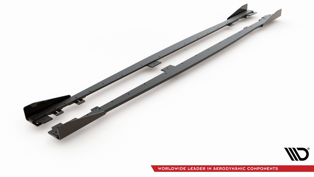 Dokładki progów Street Pro V.2 + Flapsy BMW 1 F20 M135i / M140i / M-Pack