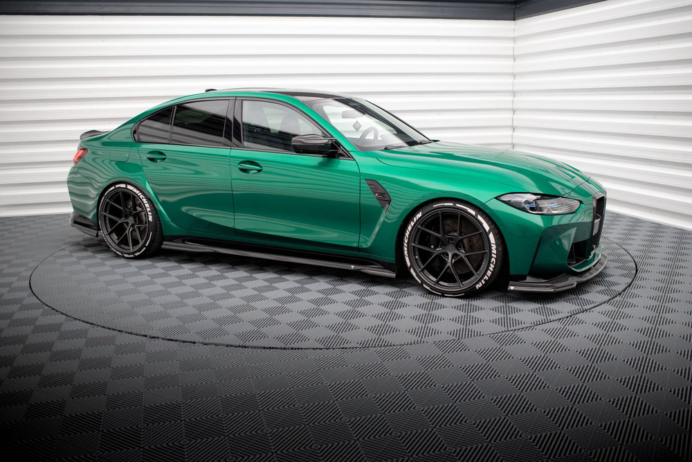 Karbonowe Splittery Boczne Prepreg BMW M3 Sedan / Touring G80 / G81