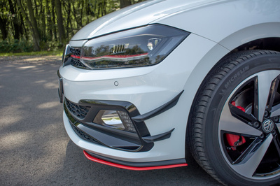 Canards(owiewki przedniego zderzaka) Volkswagen Polo GTI Mk6