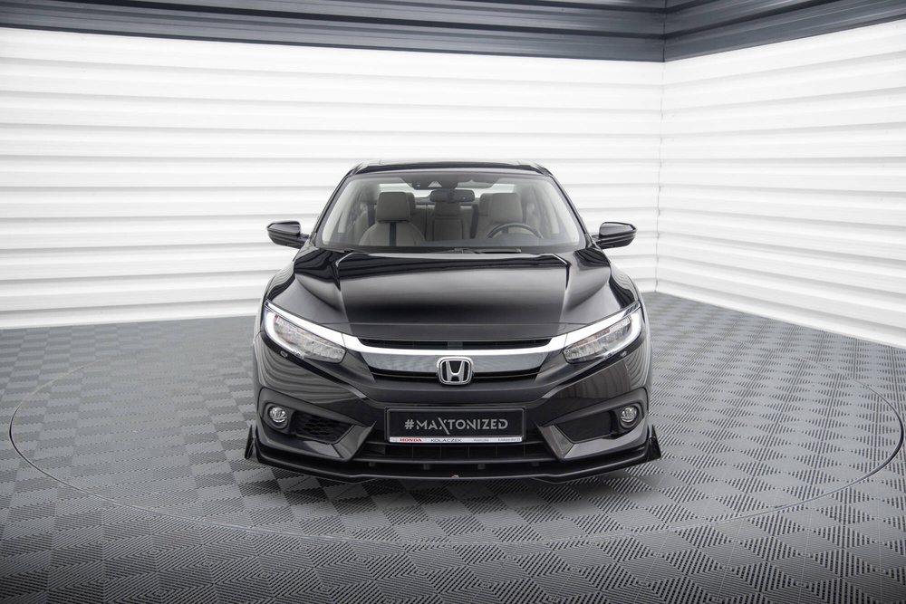 Splitter Przedni Street Pro + Flaps Honda Civic Sedan Mk10