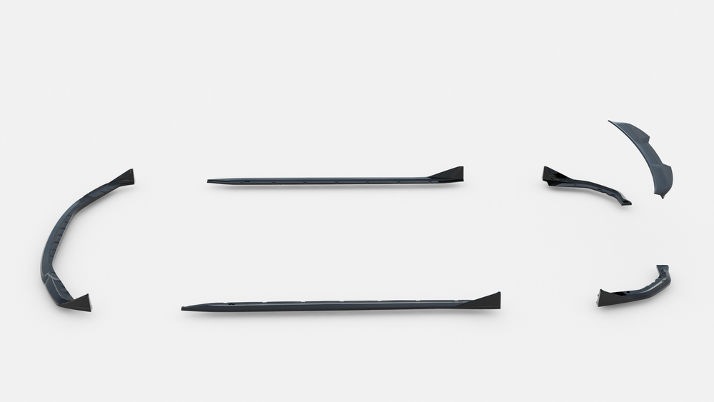 Zestaw Splitterów BMW M4 Coupe G82 / G82 Facelift