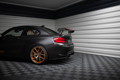 Karbonowy Spoiler Z Zewnętrznymi Wspornikami + LED BMW M2 F87 / 2 / 2 M-Pack F22
