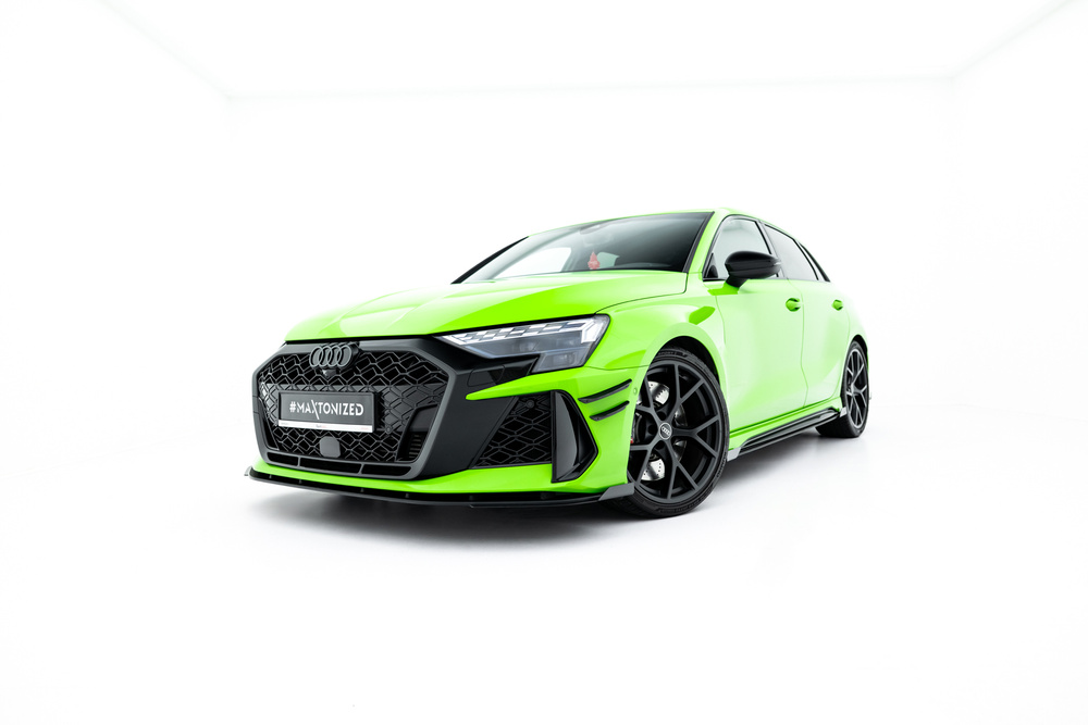 Splitter Przedni Street Pro + Flaps Audi RS3 Sportback 8Y Facelift