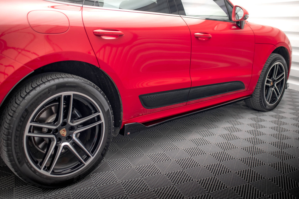 Zestaw Splitterów Porsche Macan GTS / Sport Design Mk1 Facelift