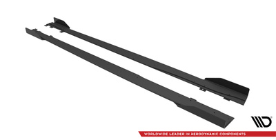 Dokładki progów Street Pro + Flaps Mercedes A35 AMG / AMG-Line Aero Pack W177 