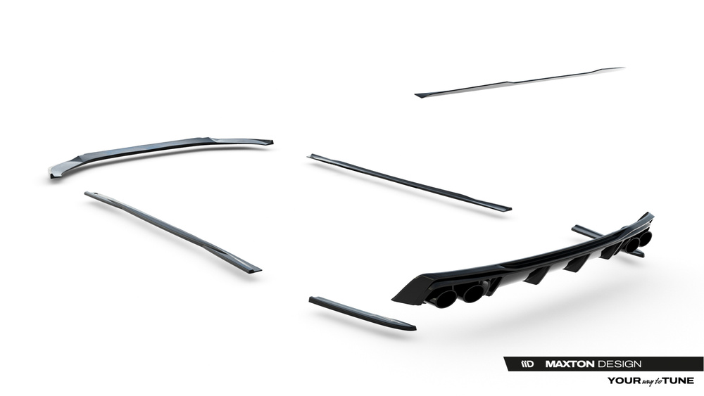 Zestaw Splitterów  Audi A6 S-Line Sedan / S6 Sedan C8