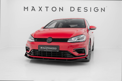 Splitter Przedni Street Pro V.2 Volkswagen Golf R / R-Line Mk7 Facelift