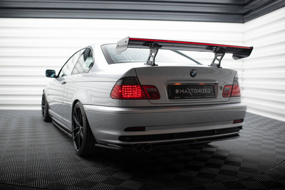Karbonowy Spoiler Z Wewnętrznymi Wspornikami + LED BMW 3 Coupe E46