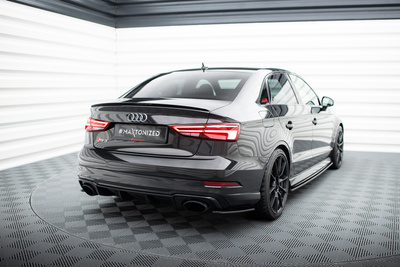 Splittery Tylne Boczne Audi RS3 8V FL Sedan
