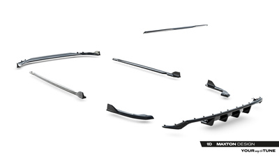 Zestaw Splitterów Volkswagen Golf R Variant Mk8 Facelift