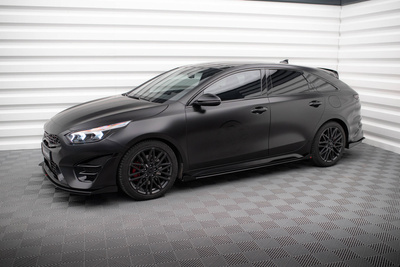 Dokładki progów Street Pro + Flaps Kia Proceed GT / GT-Line Mk1 Facelift / Ceed GT Mk3 Facelift 