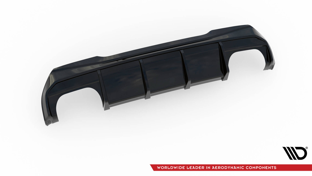 Dokładka Tylna V.3 + Wydech Milltek Sport BMW 1 M135i / 128ti F40