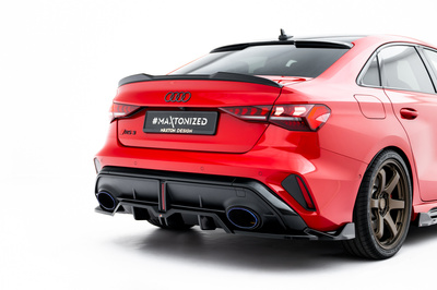 Splitter Tylny (Z Dyfuzorem) V.2 Audi RS3 Sedan 8Y Facelift