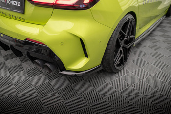 Splittery Tylne Boczne V.5 (Do dokładki V.3) BMW 1 M-Pack /  M135i / 128ti F40