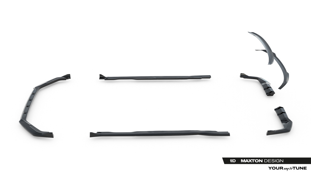 Zestaw Splitterów V.2 Honda Civic Type-R Mk 11