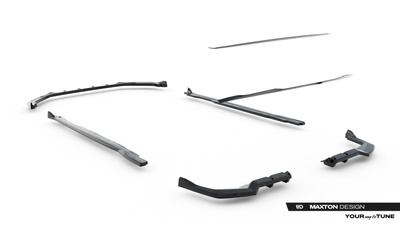 Zestaw Splitterów V.2 Honda Civic Type-R Mk 11