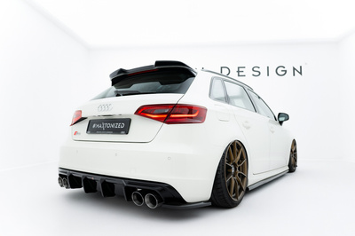 Dokładka Tylna Audi S3 Sportback 8V